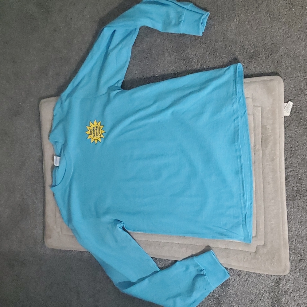 Women's Sky Blue Long Sleeve Shirt - Picture 1 of 5